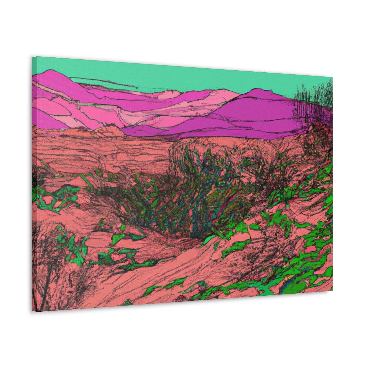 Sandstorm-Landscape - Canvas