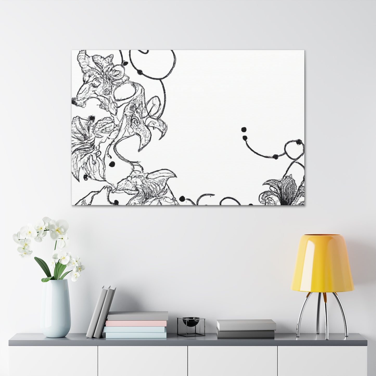 Lilyanna - Floral - Canvas