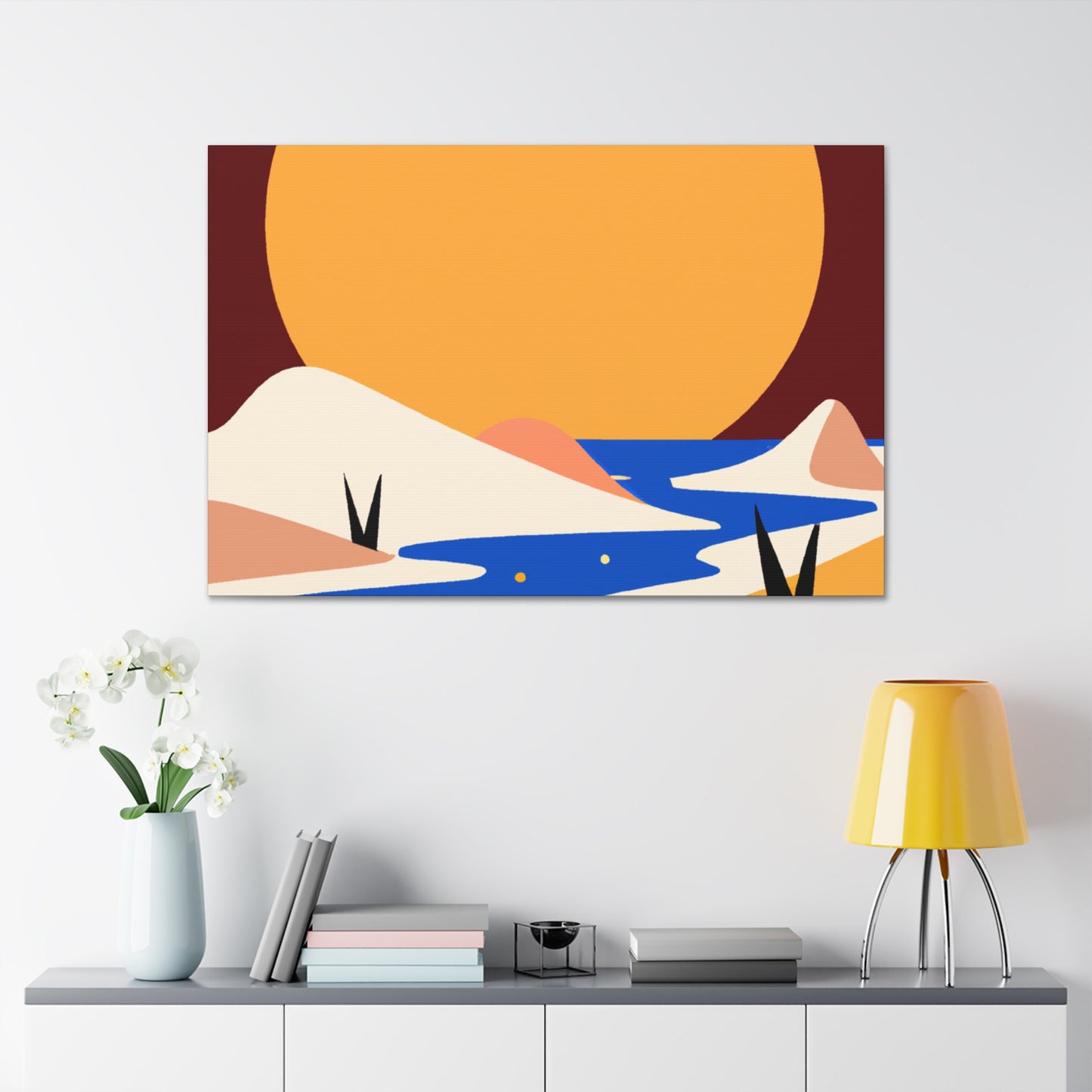 Bubbletastic- Midcentury - Canvas