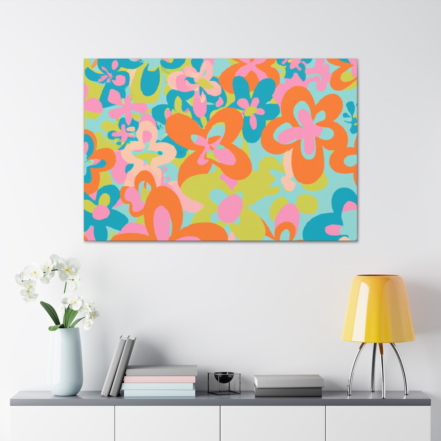 "The Blooming Bouquet" - Floral Canvas