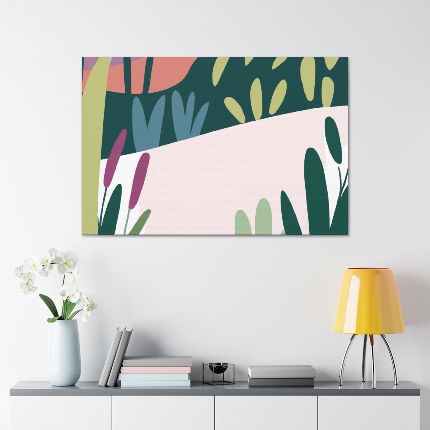 Butterfly Meadow-Landscape - Canvas