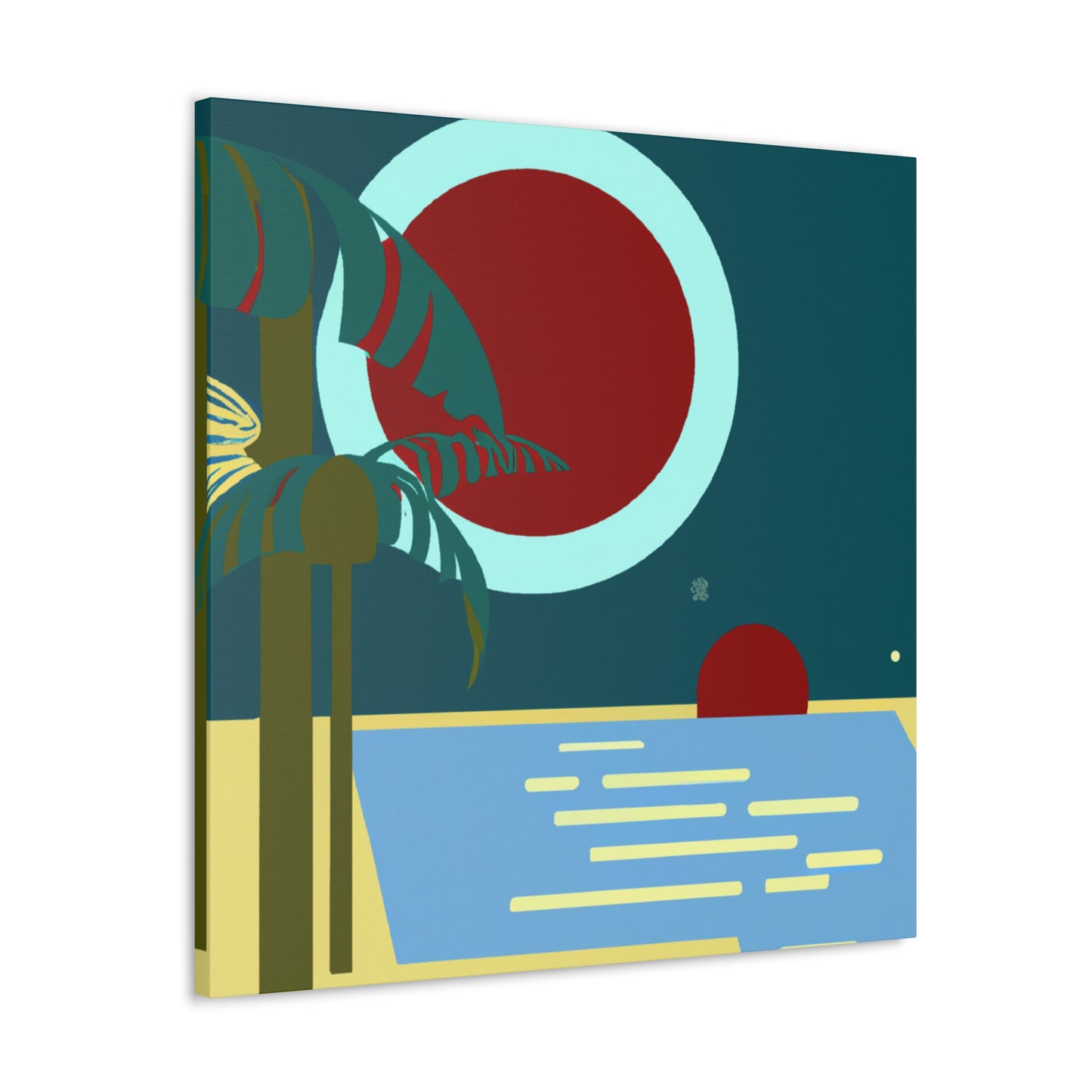 Fruitful Flickertail - Midcentury Canvas