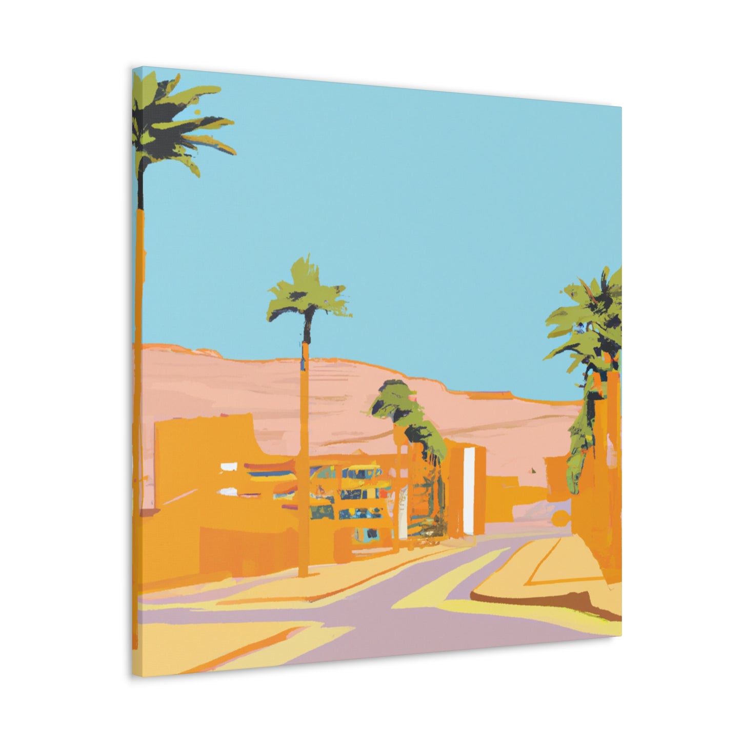 Desert Mirage - Architectural - Canvas