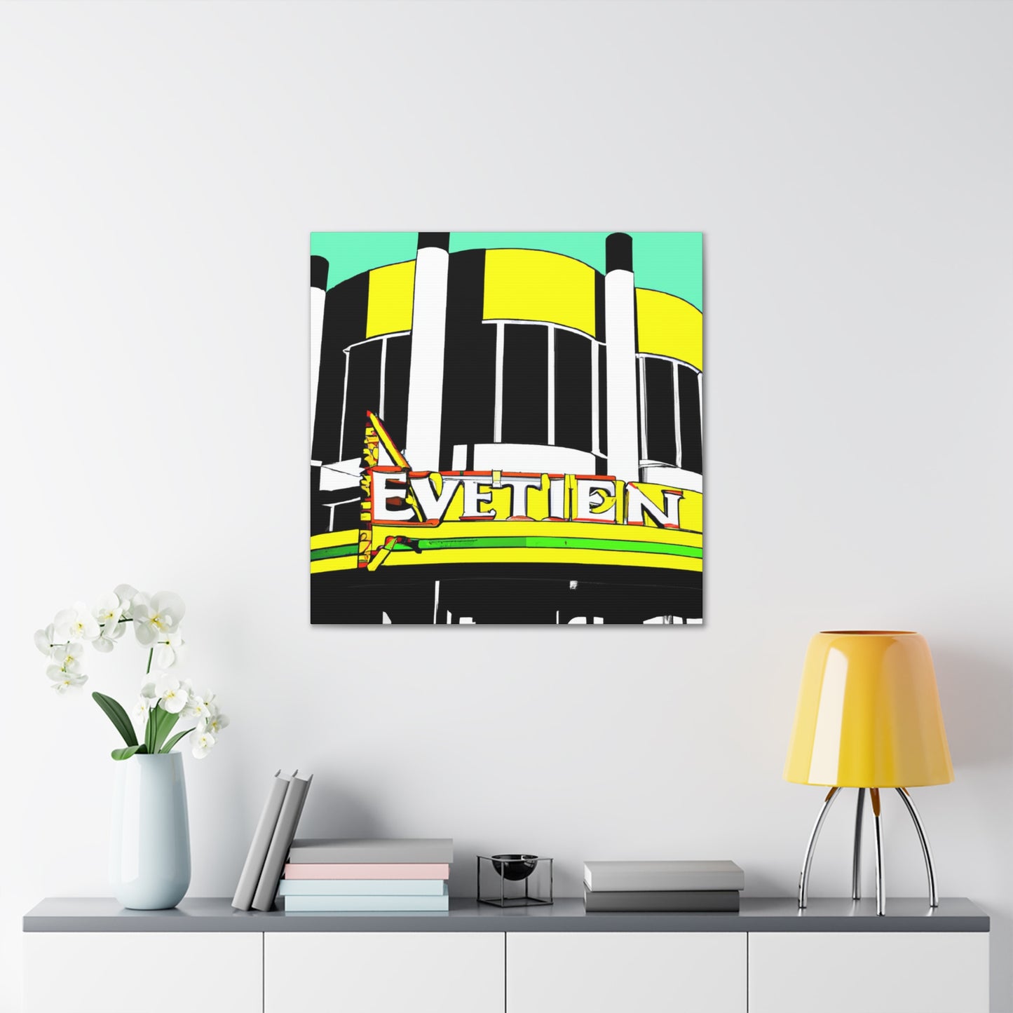 Rock 'n' Roll Jamboree - Pop Art Canvas Retro Music and Film