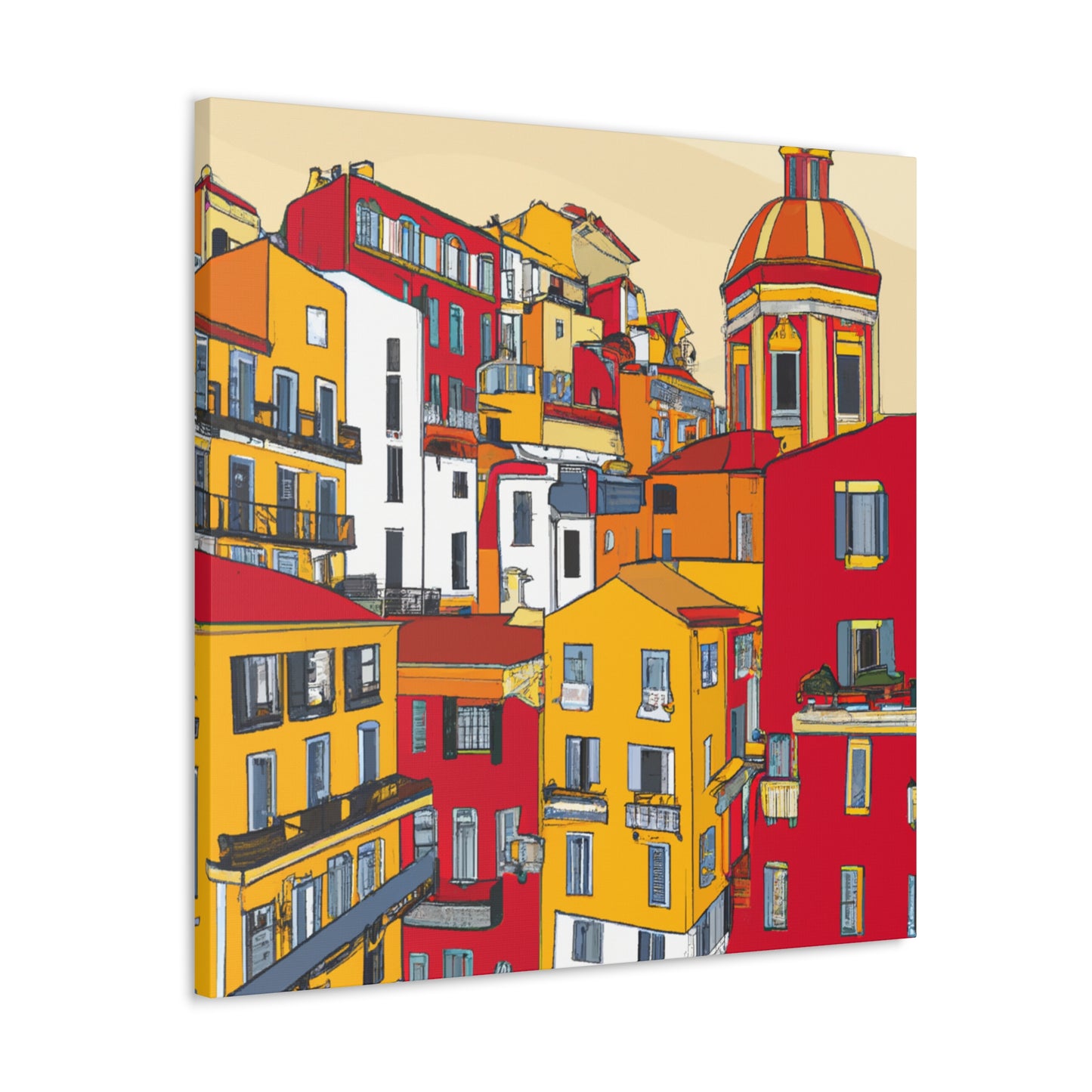 Enrico Fermi - Italy - Canvas