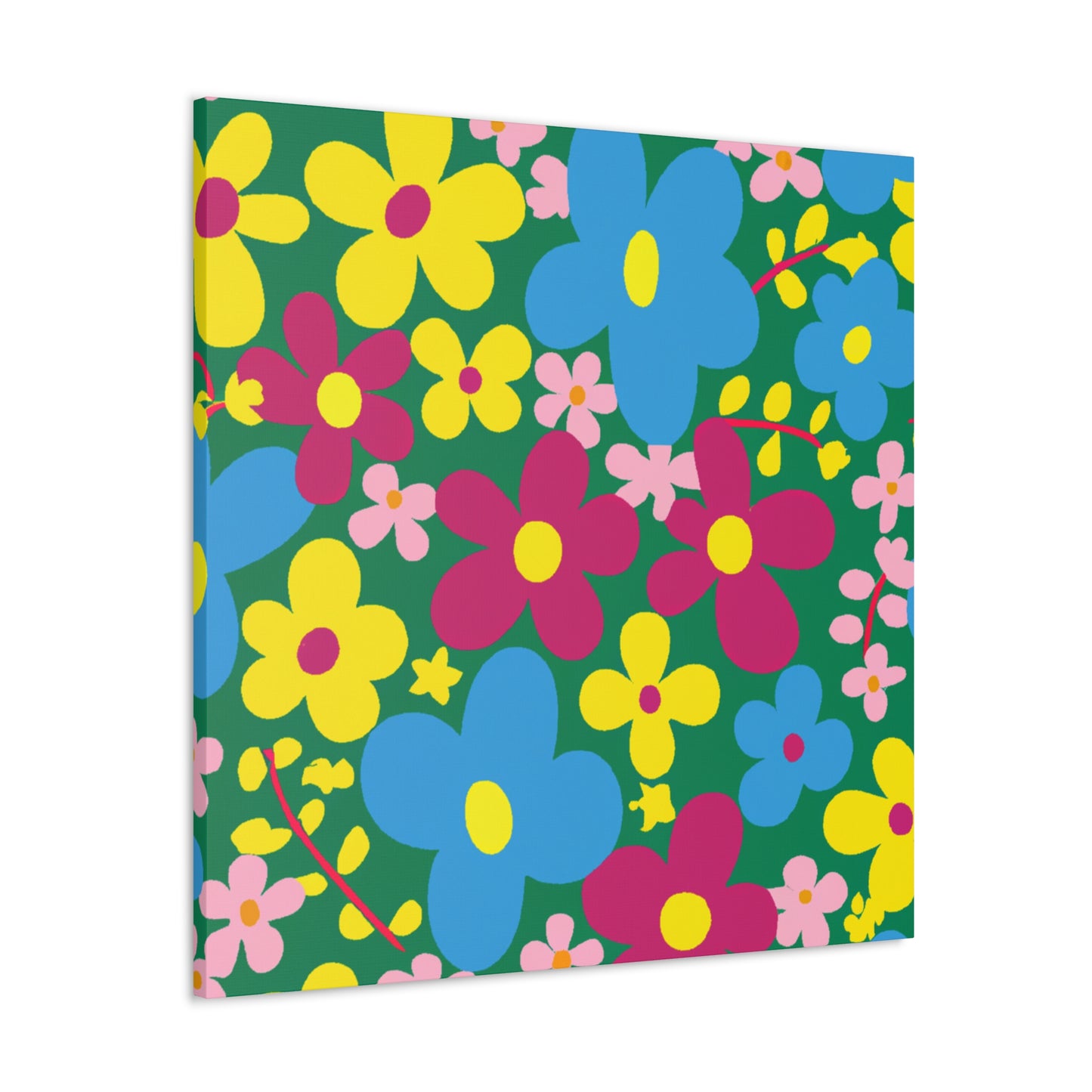 Blissful Bloom - Floral - Canvas