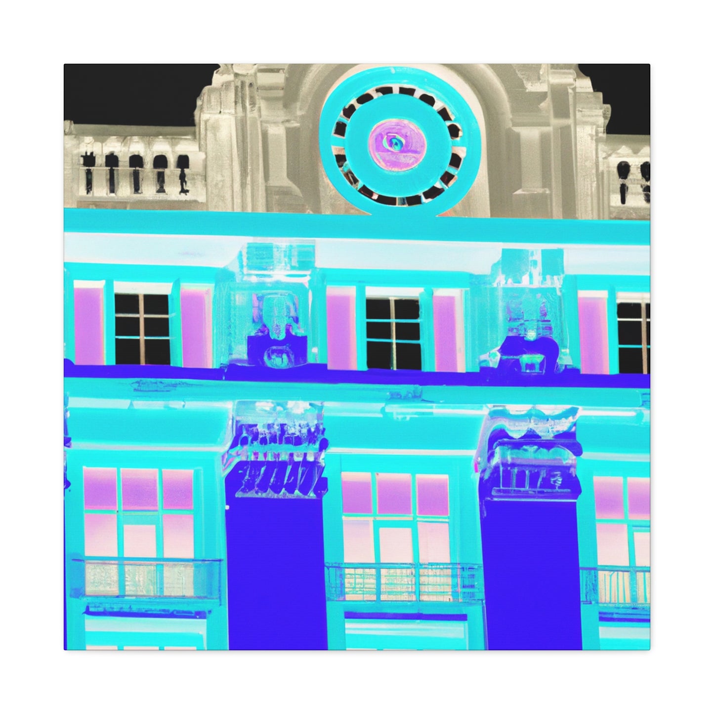 Aerodynamic Art Deco. - Architectural Canvas