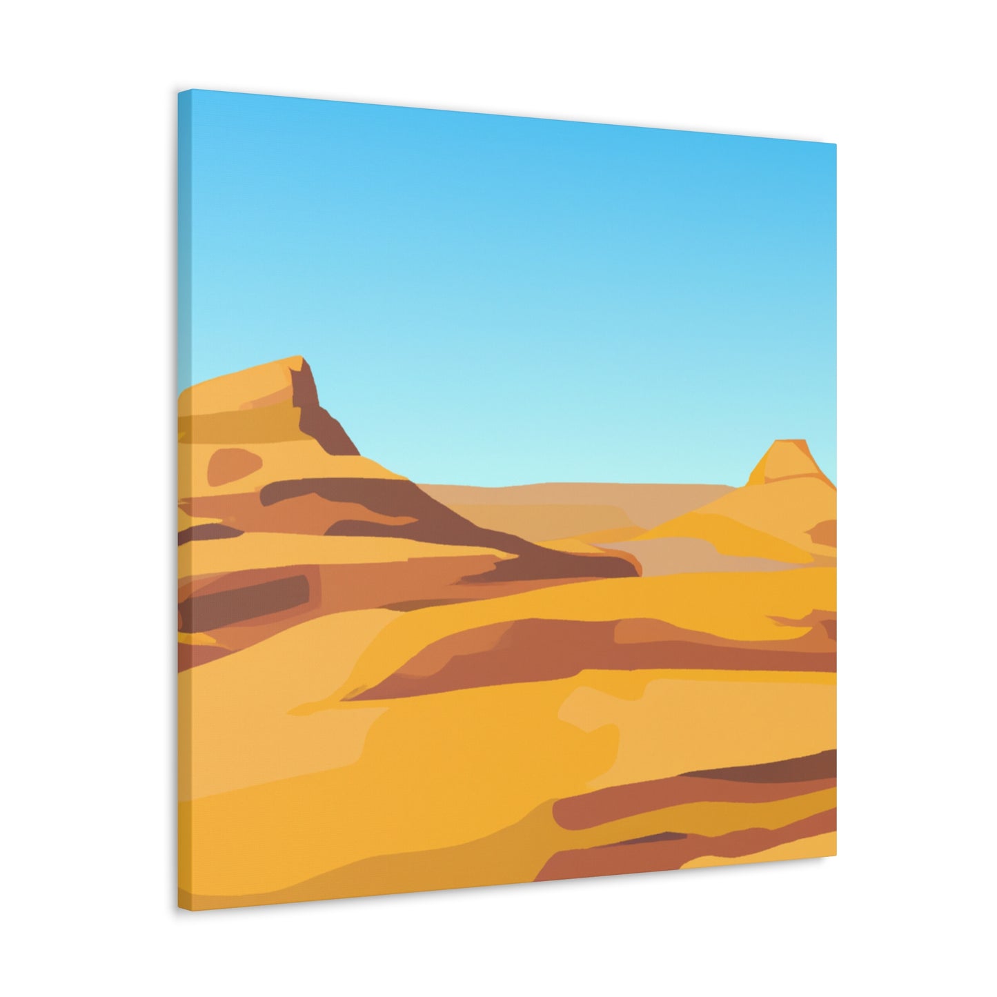 Sunrise Oasis-Landscape - Canvas - Desert