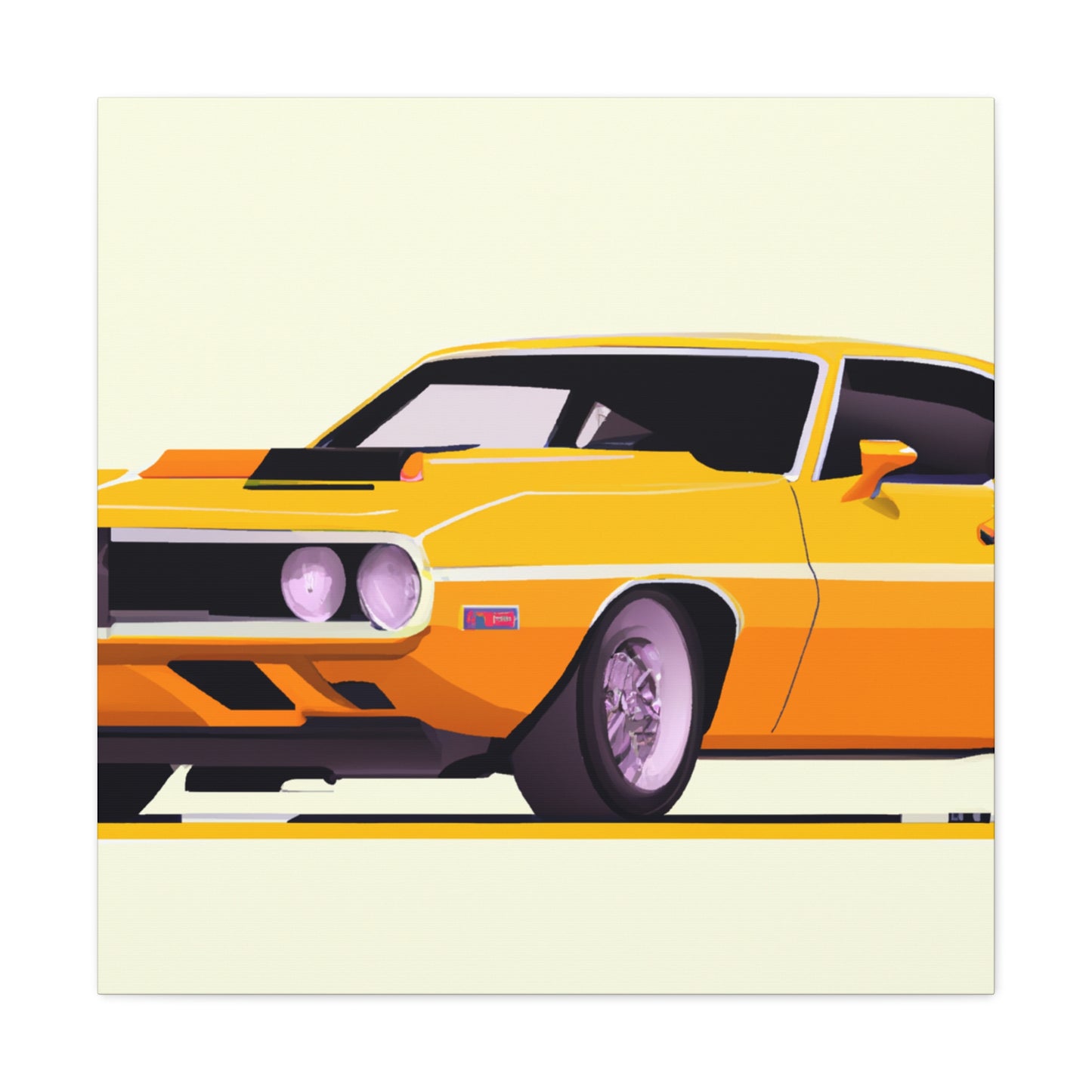Street Bandit - Automobile - Canvas