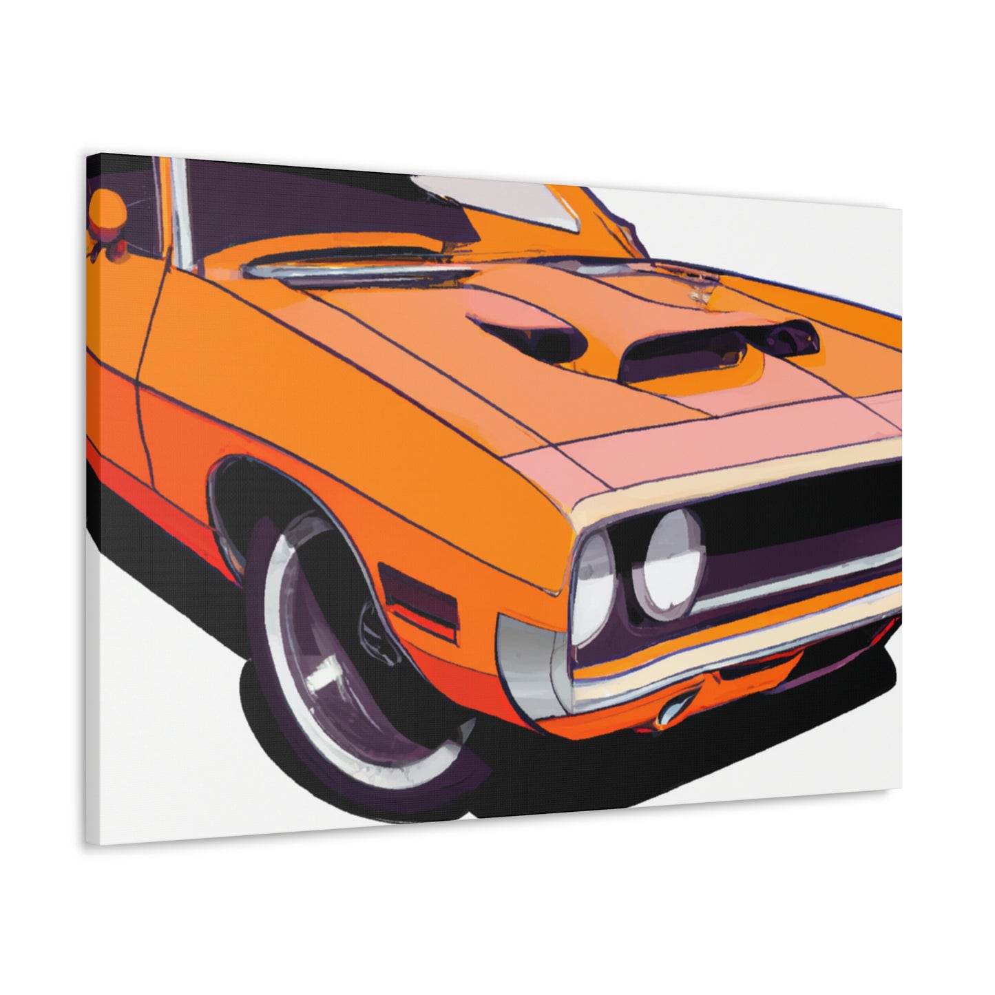 Blue Streak - Automobile - Canvas