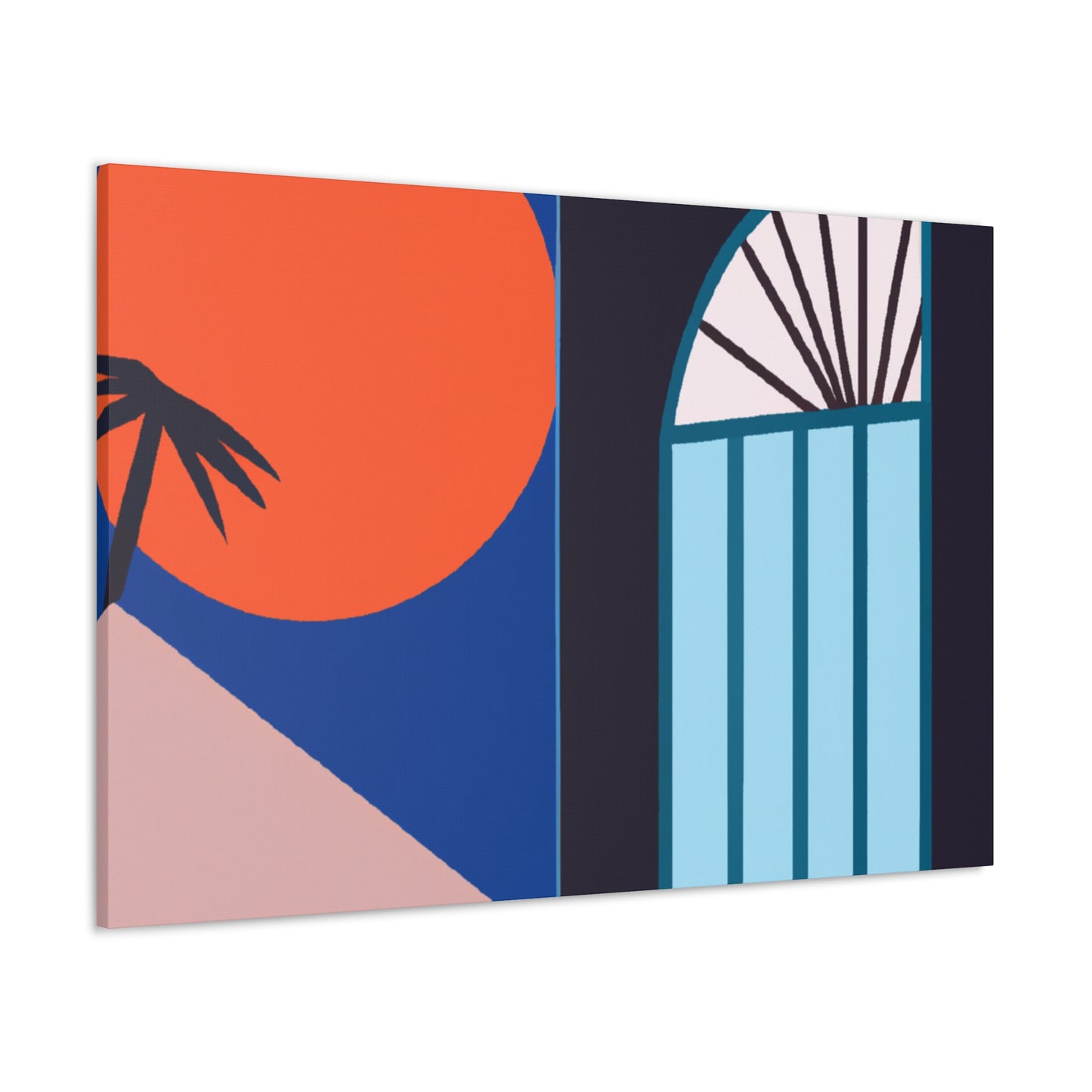 FluffyCloudyBear - Midcentury Canvas