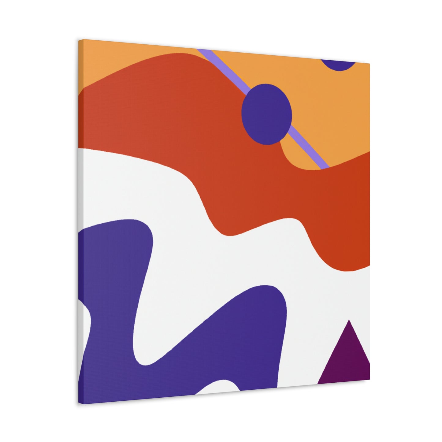 Twinners in the Sky- Midcentury - Canvas