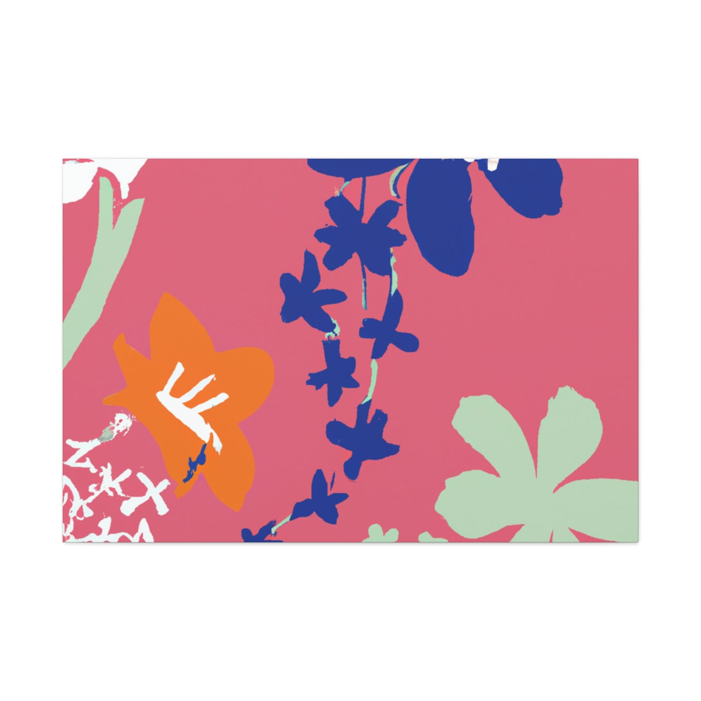Blooming Petals - Floral Canvas
