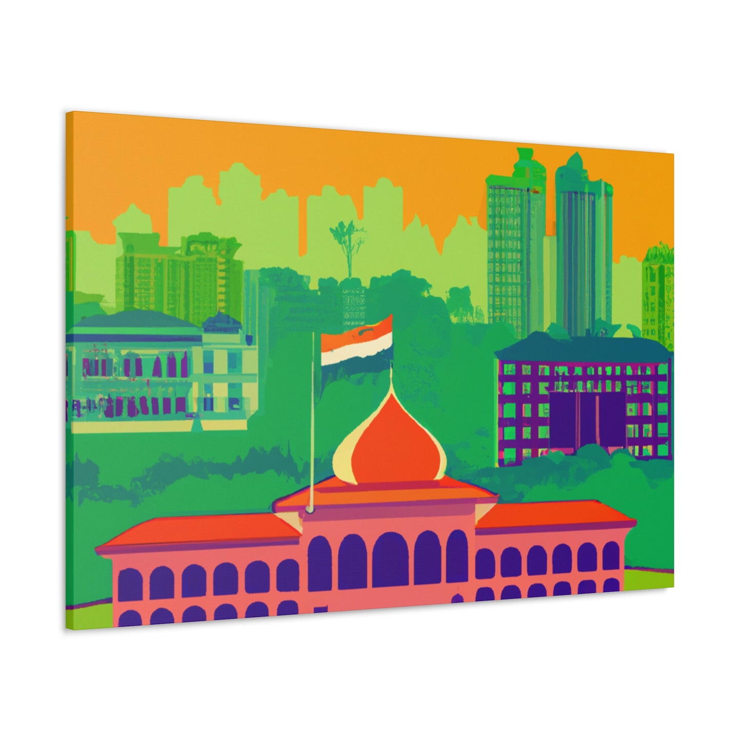 India-O-Destination India - Canvas