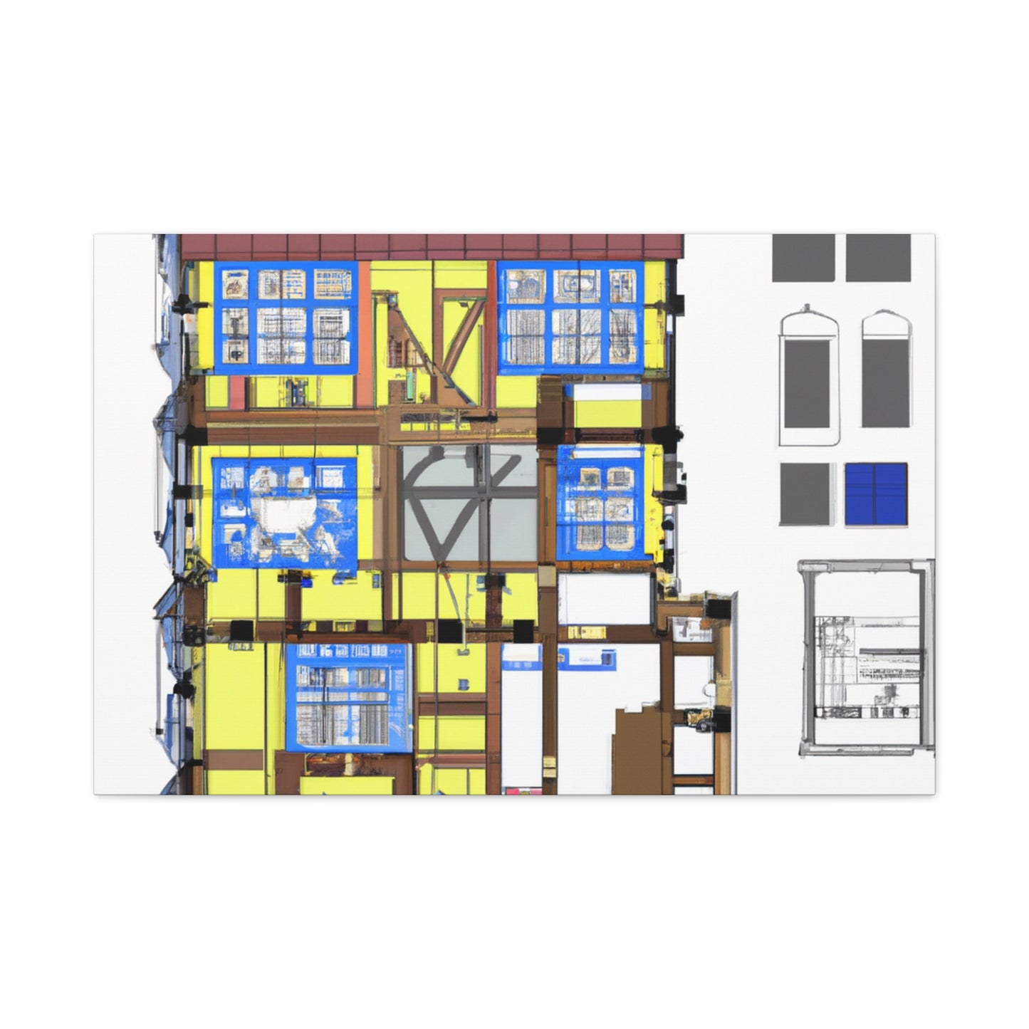 Albinoetta d'Asti - Canvas - Architectural