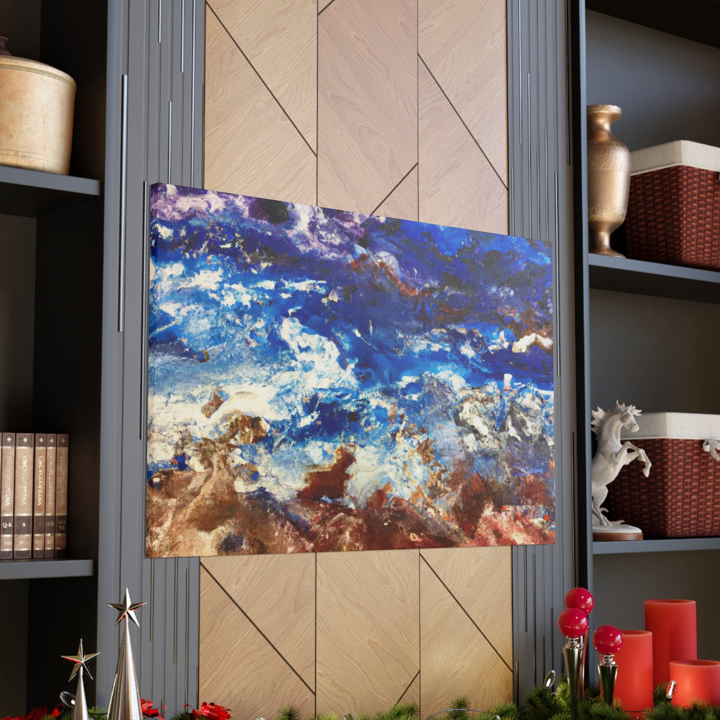 Johannes Vermeer - Abstract Canvas