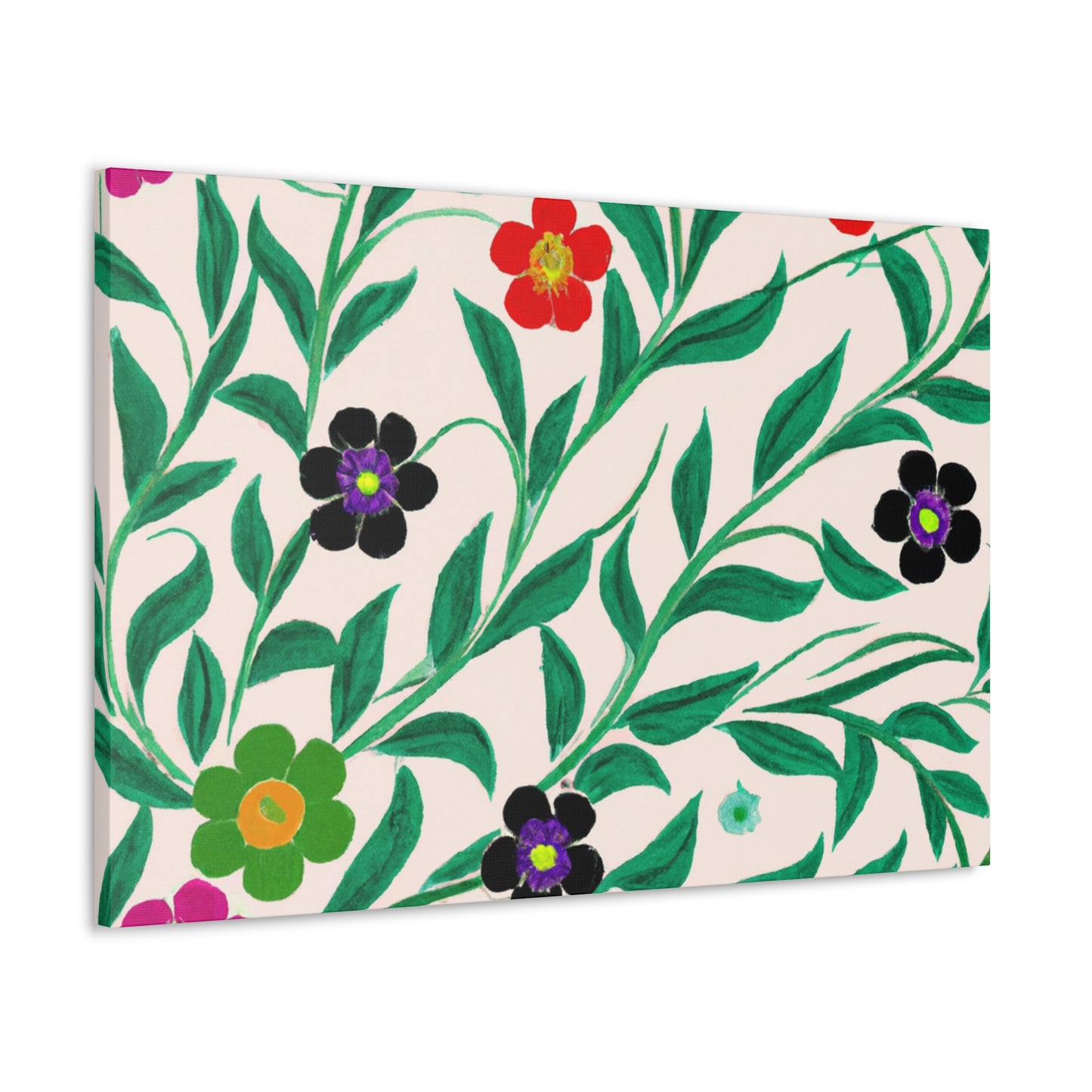 Poiseon - Floral - Canvas