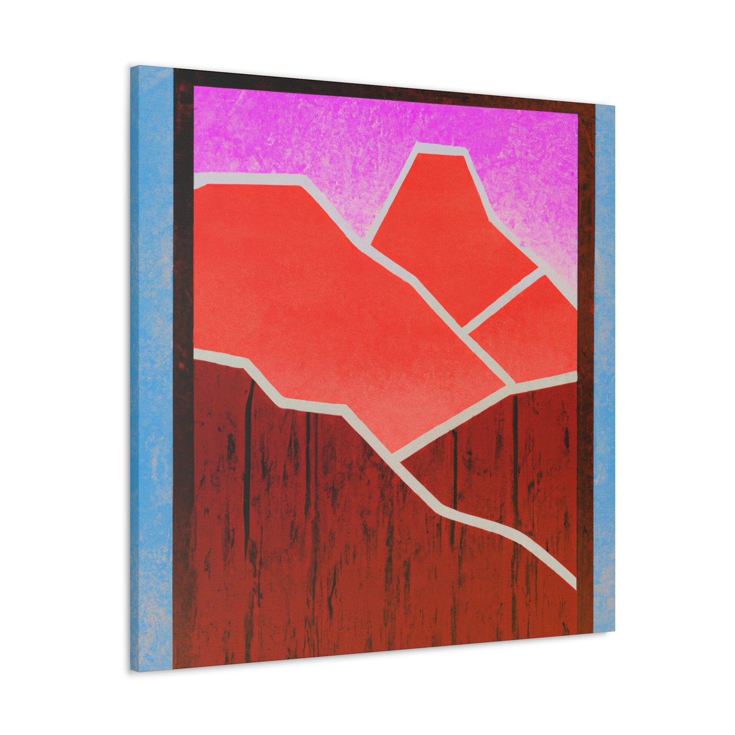 Vibrant Bloom - Midcentury - Canvas