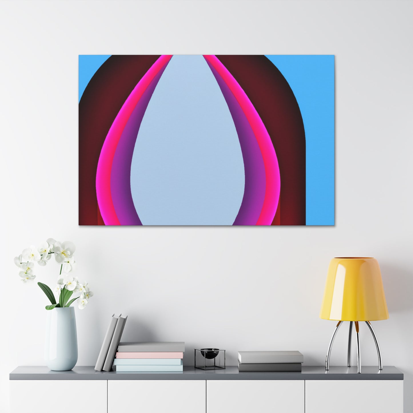 "Geometric Limitless" - Art Deco Canvas