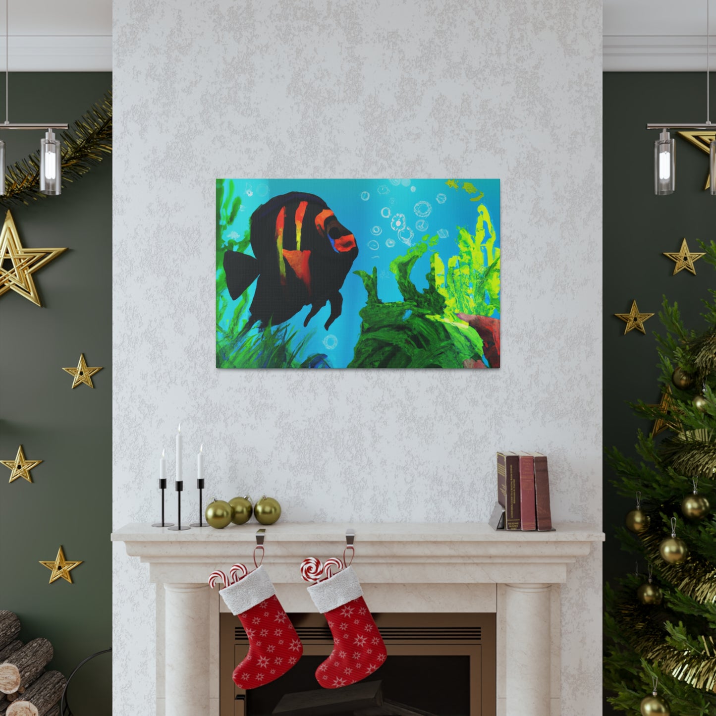 "Crest of the Deep Blue" - Underwater Canvas
