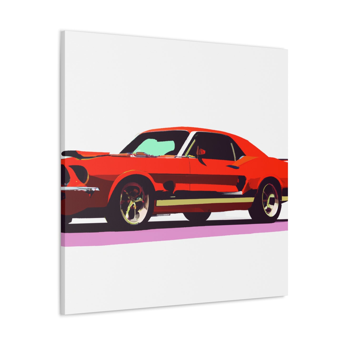 Hot Rodder - Automobile - Canvas