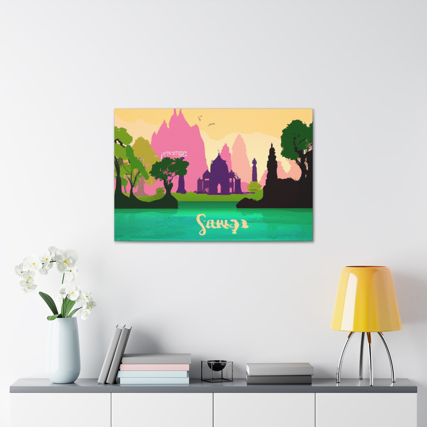 Taj Mahal - Destination India - Canvas