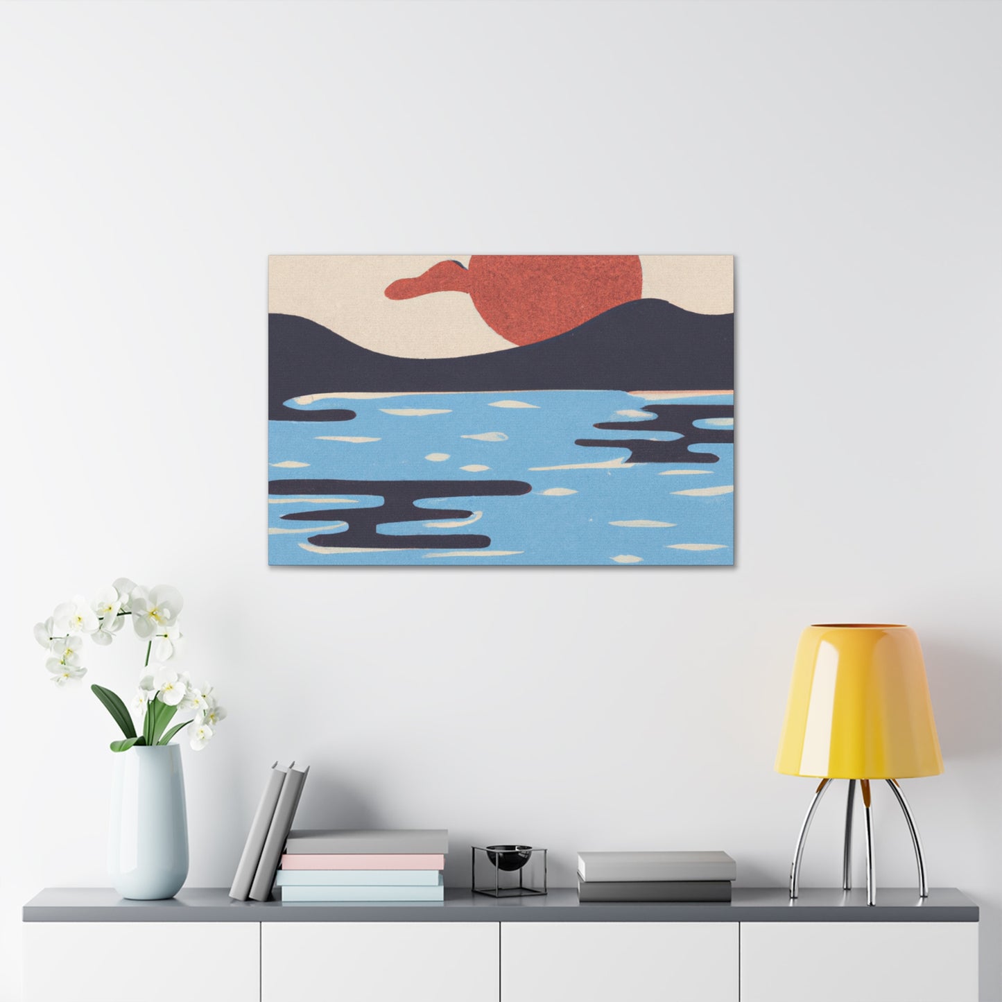 Clifford Chandelier - Vintage Contemporary - Landscape - Canvas