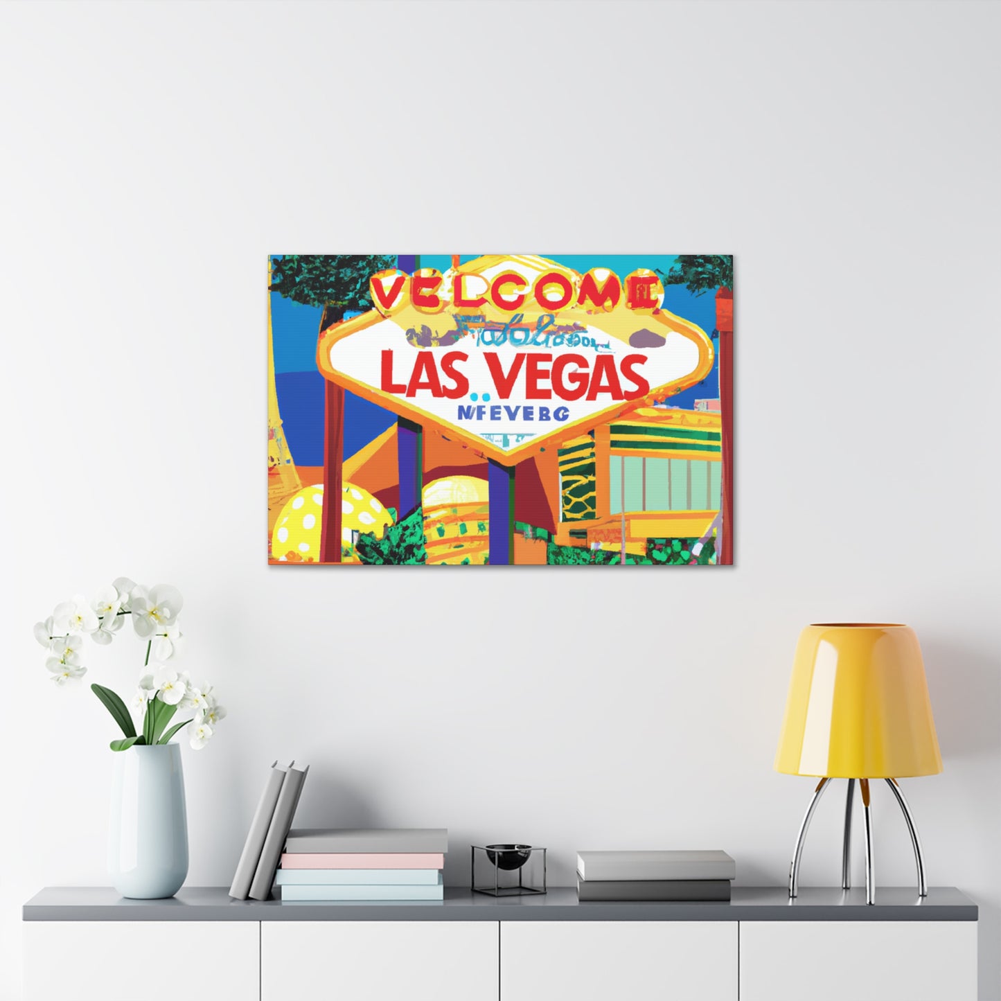Vegas Valley - Destination Vegas - Canvas