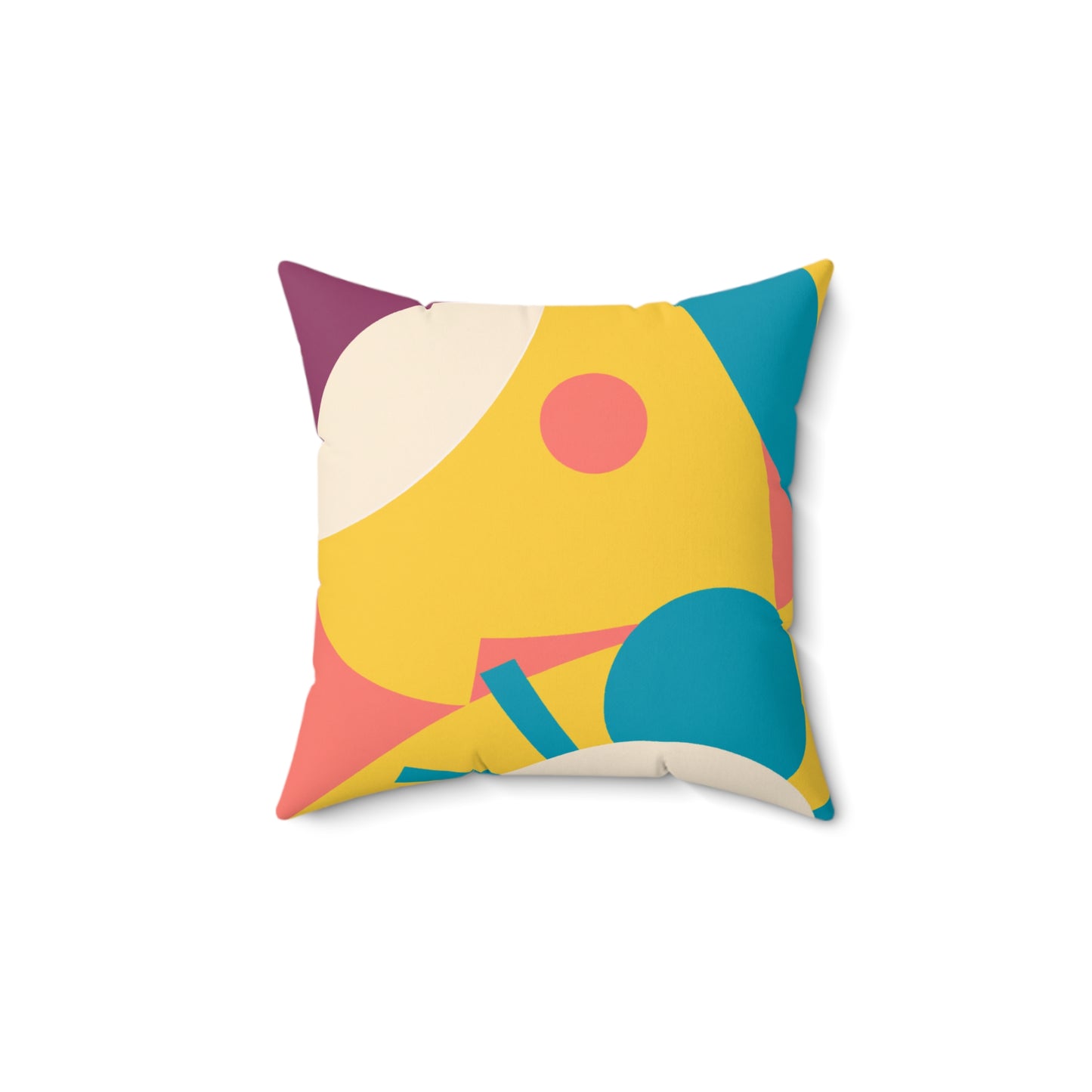 Spun Polyester Square Pillow
