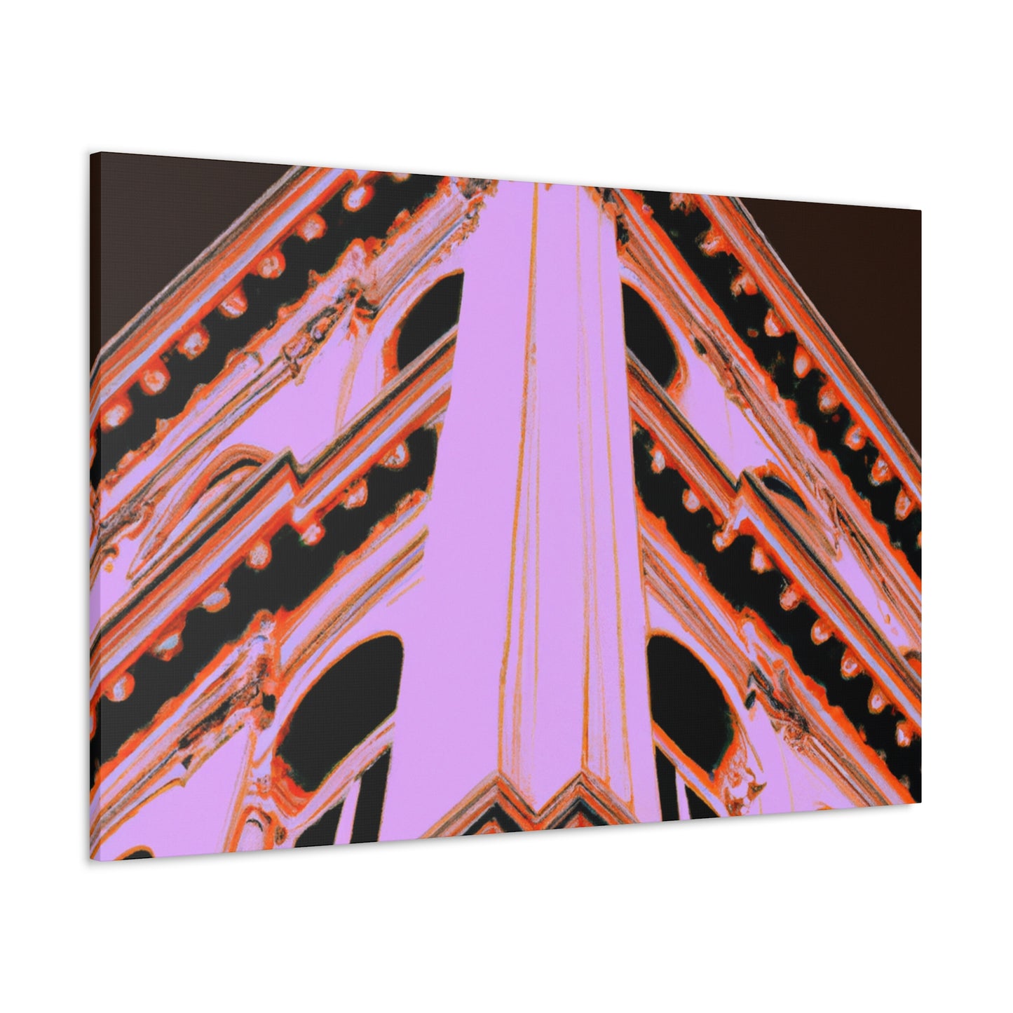 Gilded Metropolis: Exploring Art Deco Architectural - Canvas