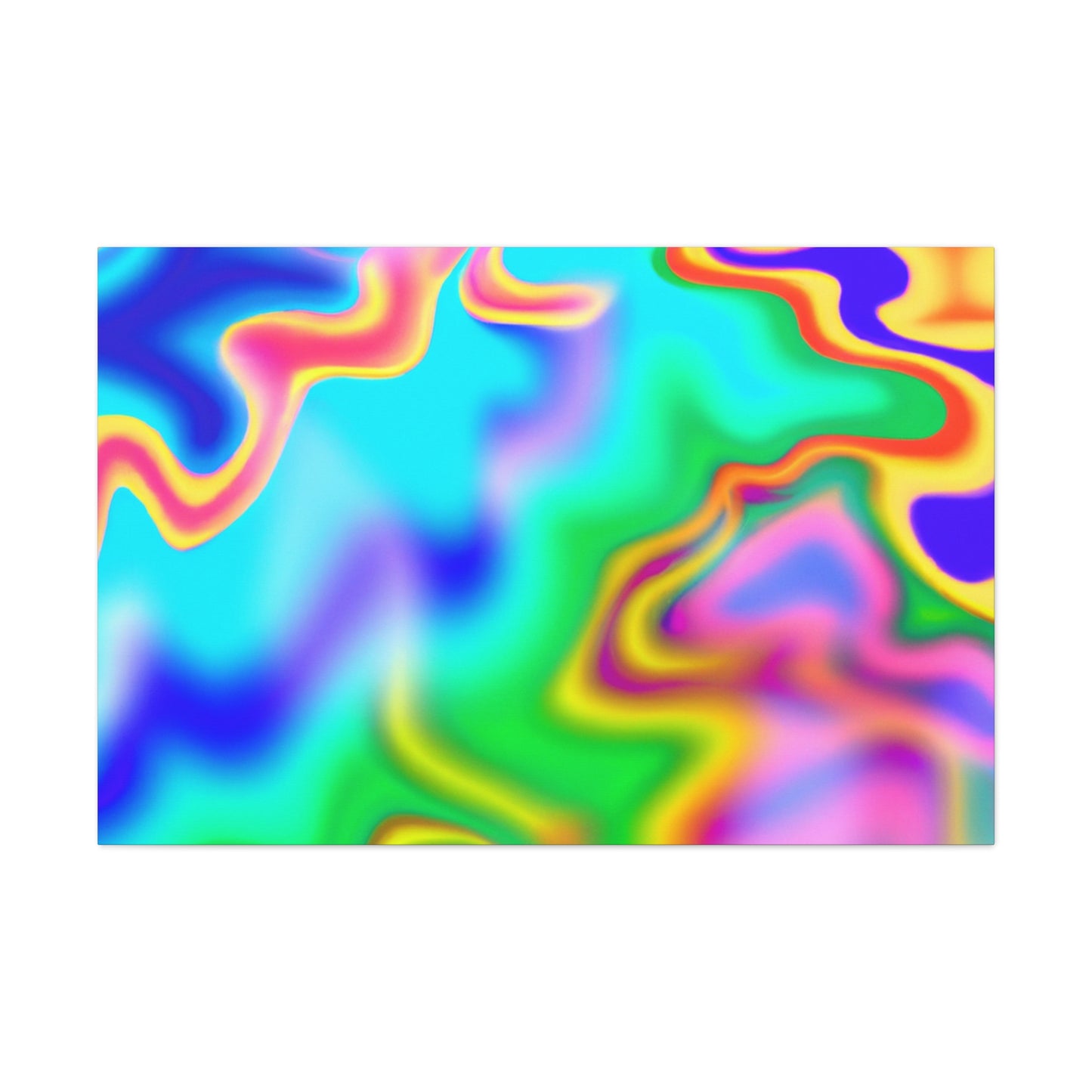 Dolphin's Breath - Abstract - Canvas