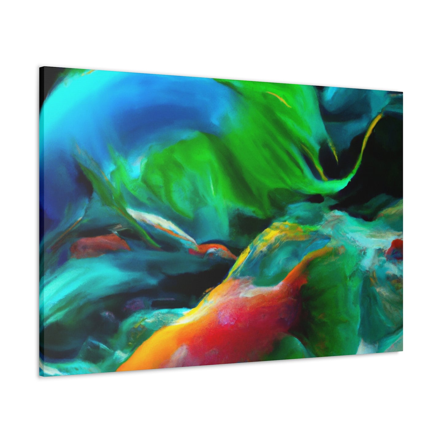 "Cresting Waves" - Underwater Canvas