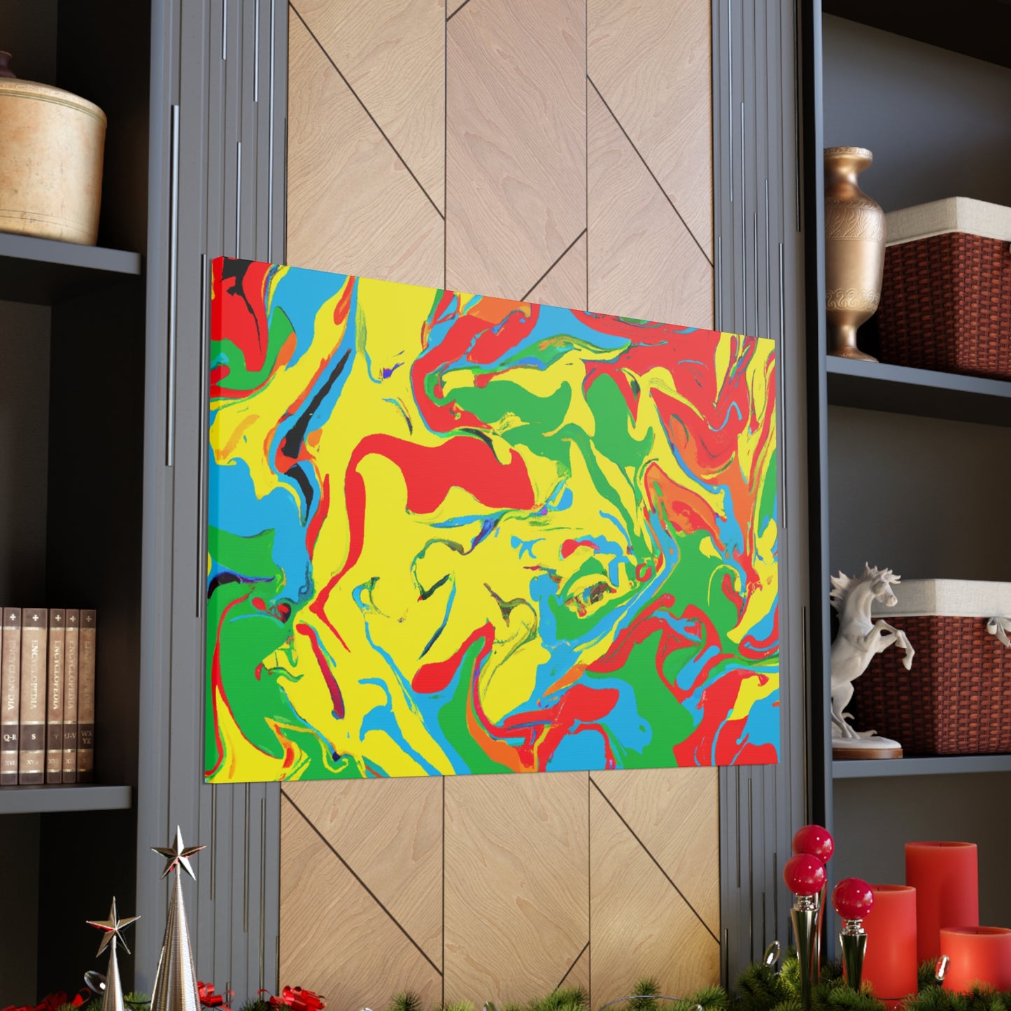 Sharp and Groovy - Canvas - Abstract