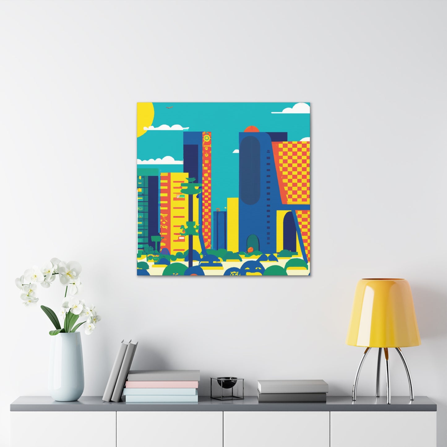 Aztec Sun - South America - Canvas