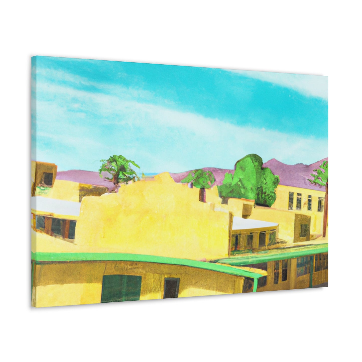 Sandstone Mirage - Architectural - Canvas