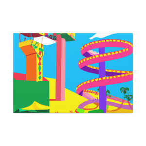 Wonderlandia - Amusement - Canvas