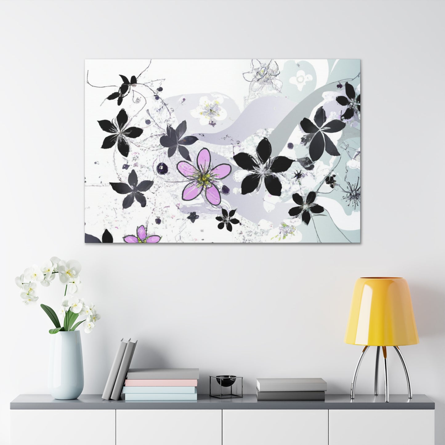 Blissful Bouquet - Floral - Canvas