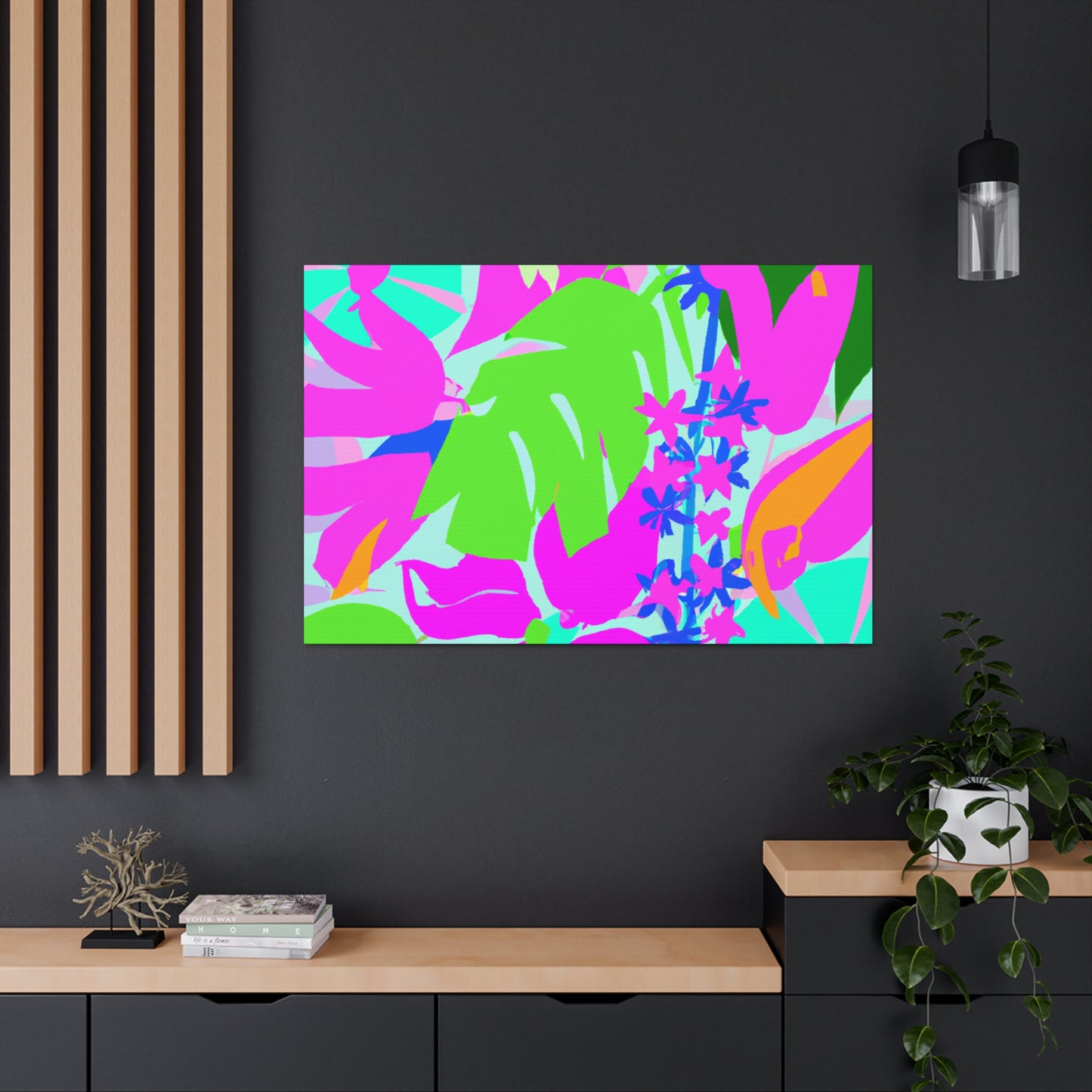 Flower Fling: Floral Canvas