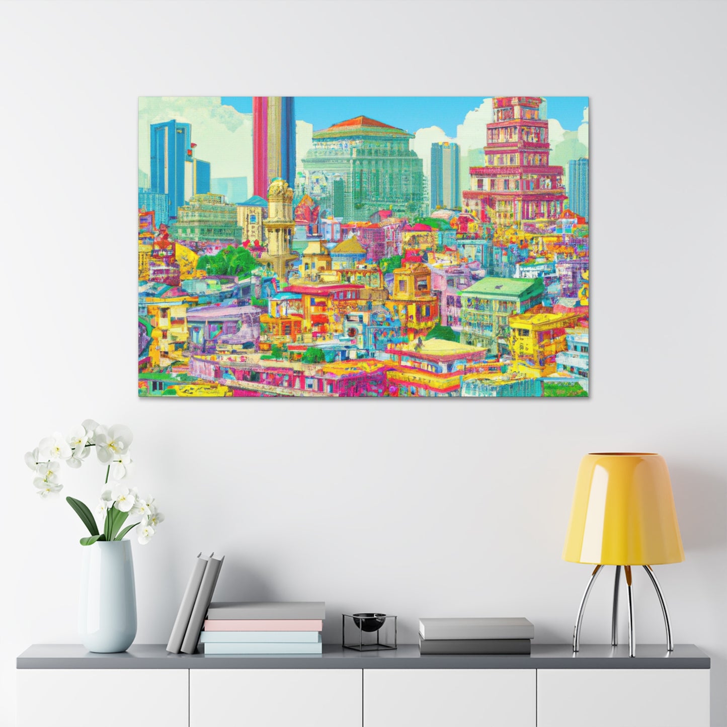 The Taj Mahal - Destination India - Canvas