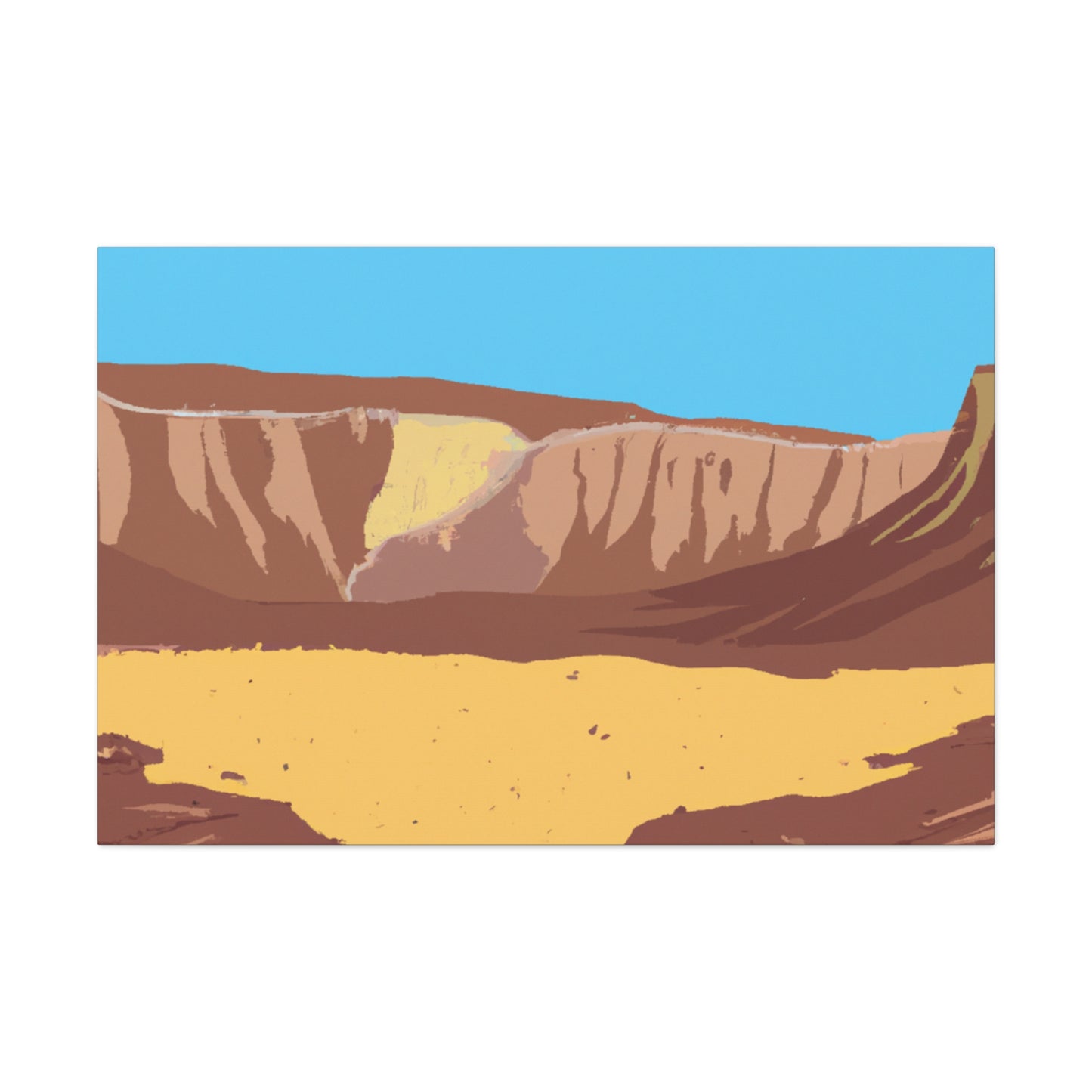 Sandscape - Landscape - Canvas
