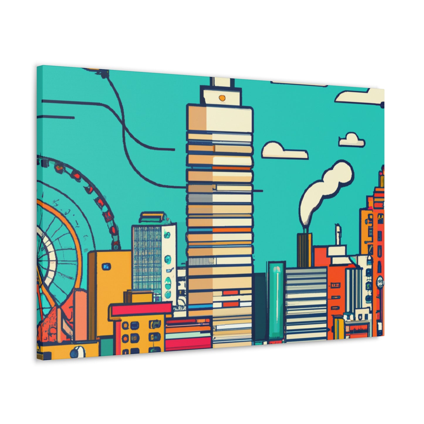 Juanita Fernandez-Lopez - South America Canvas