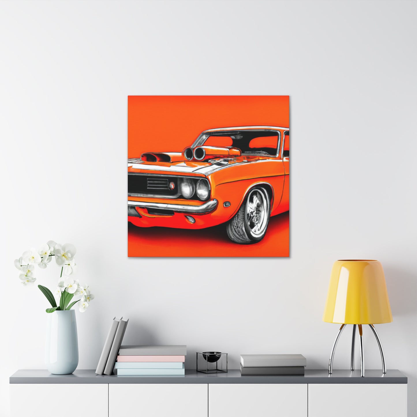 The "Tailgator" - Automobile - Canvas