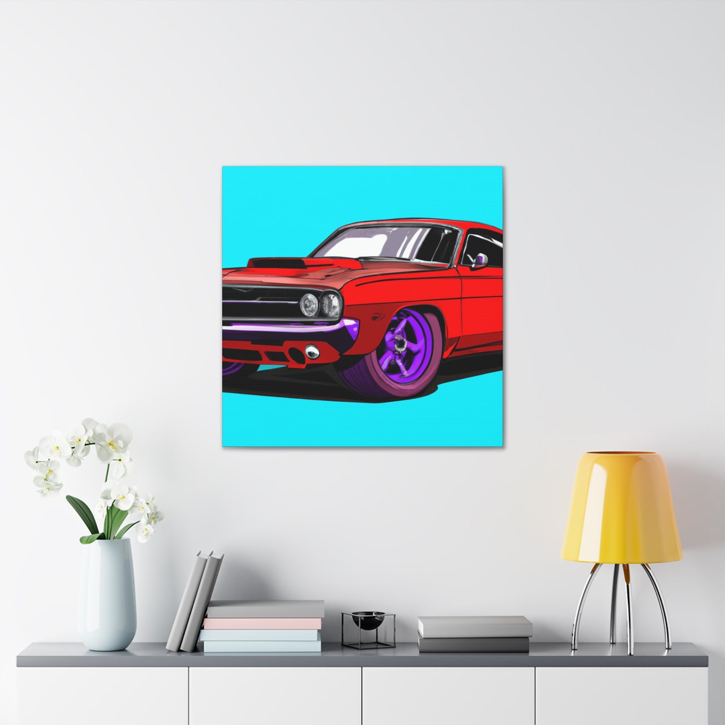 Rattlesnake Roadster - Automobile - Canvas