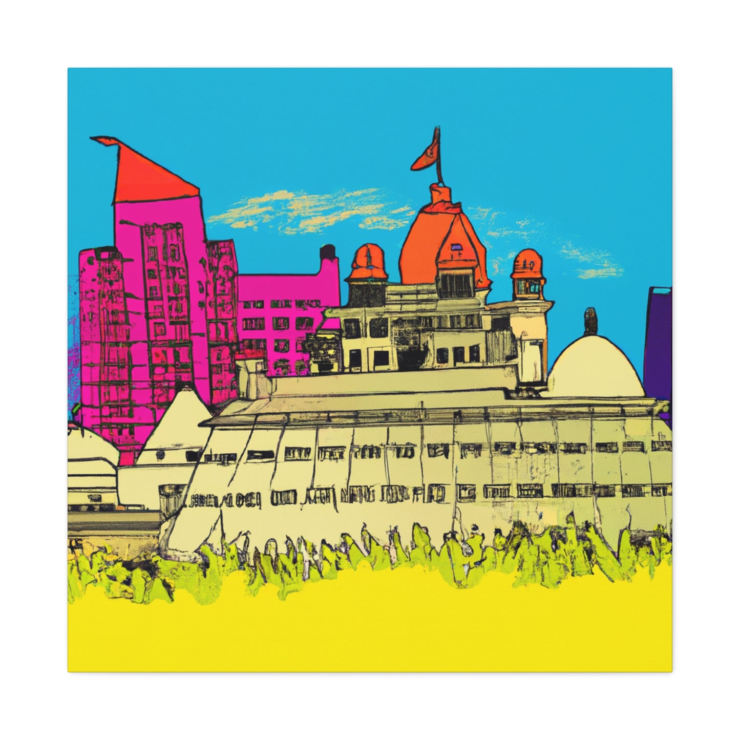 Masala Spice - Destination India - Canvas
