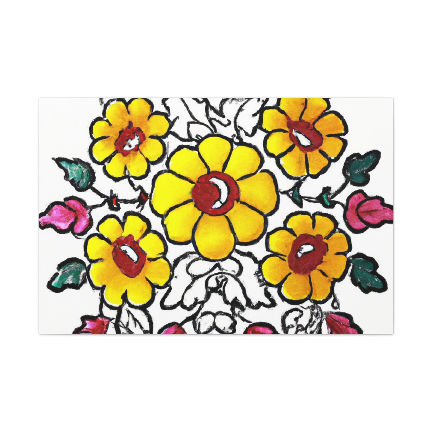 Aurora-Floral - Canvas