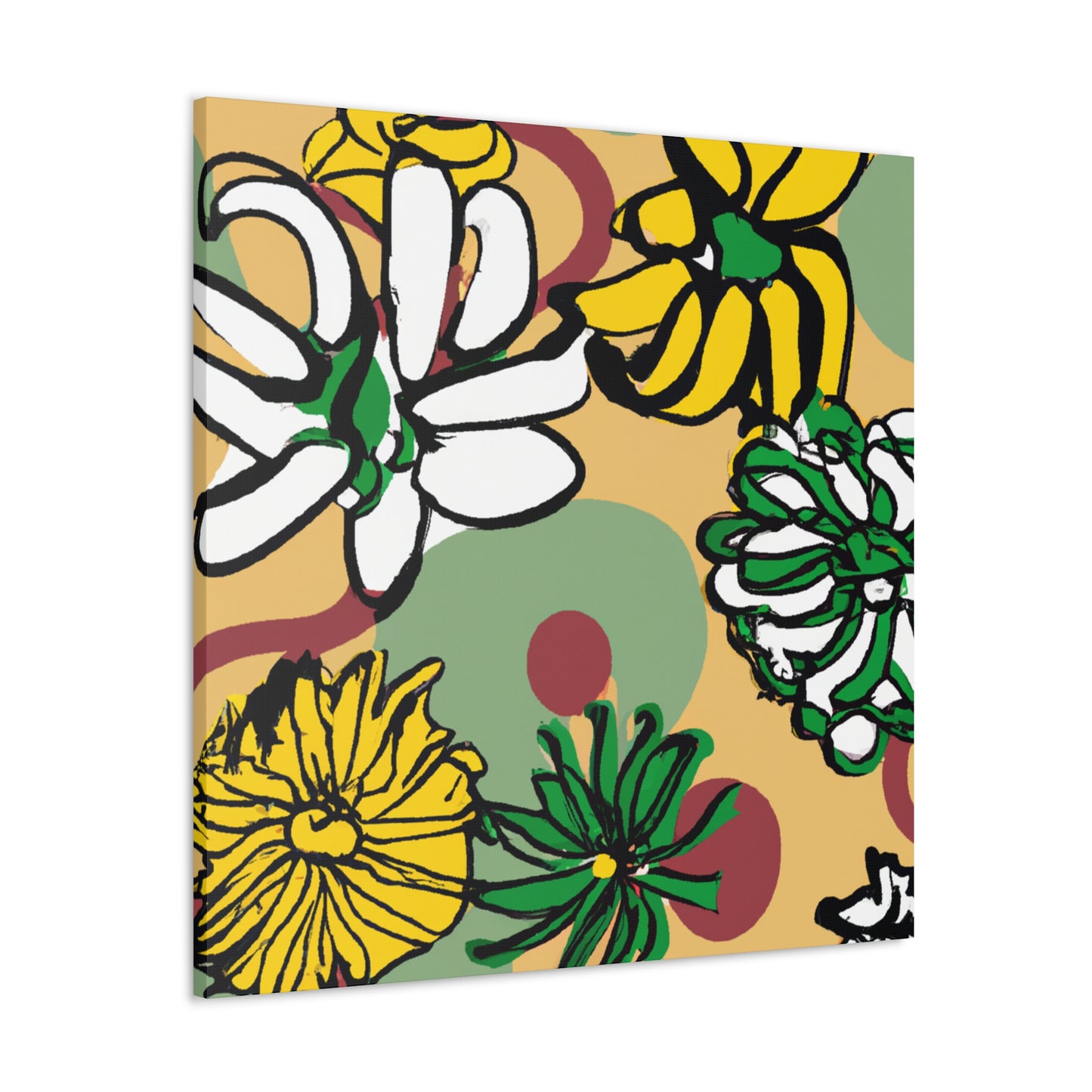 Primrose - Floral - Canvas