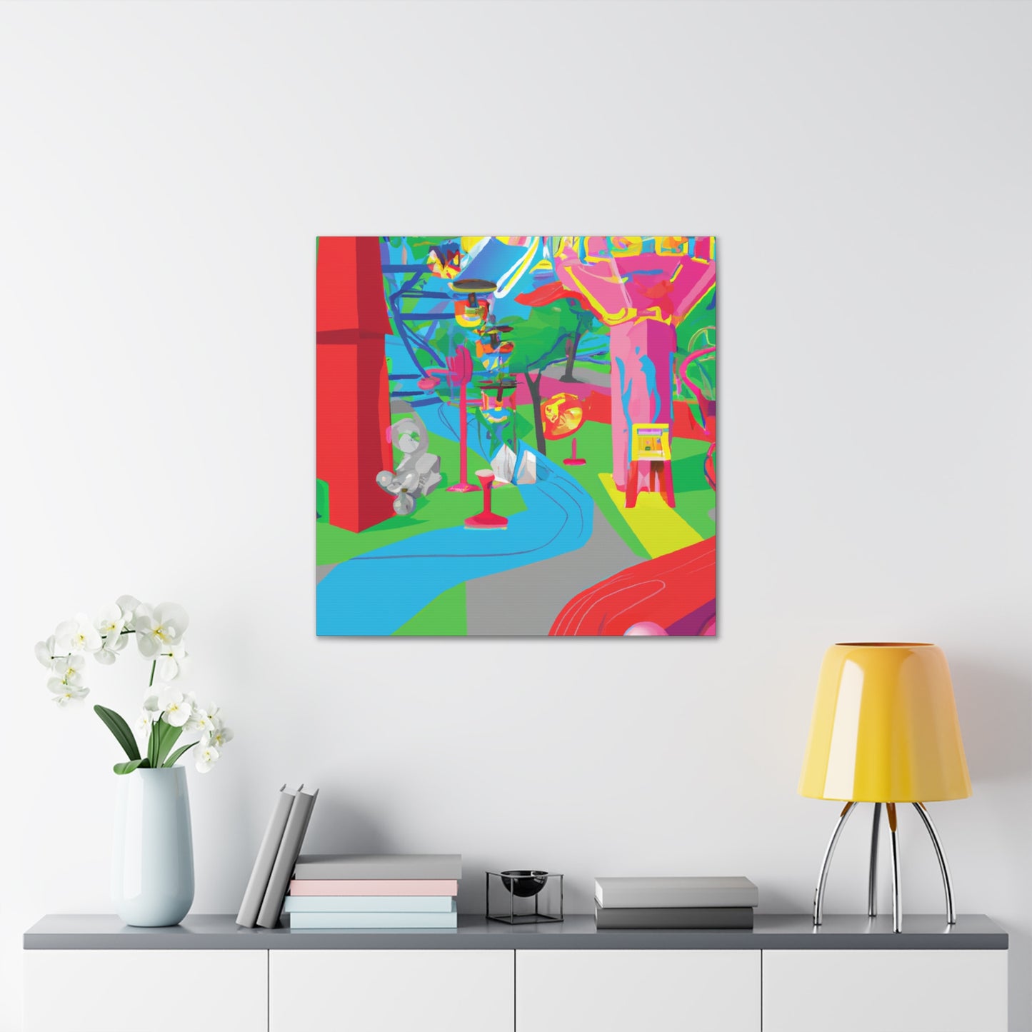 Tiki Time-Amusement - Canvas