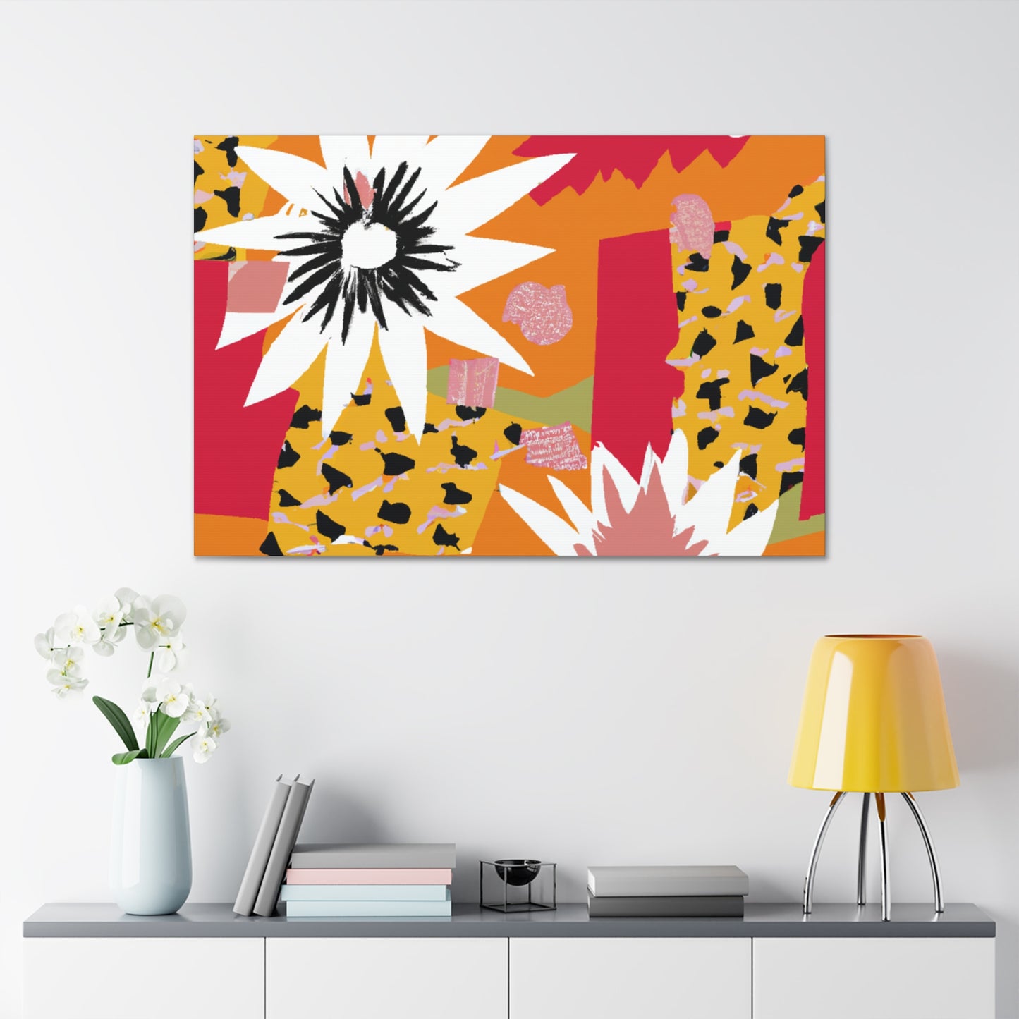 Flower Petal Power!: Floral Canvas
