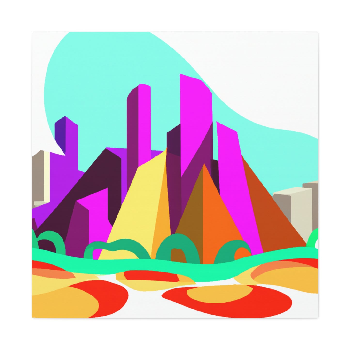 Neftar - Middle East - Canvas