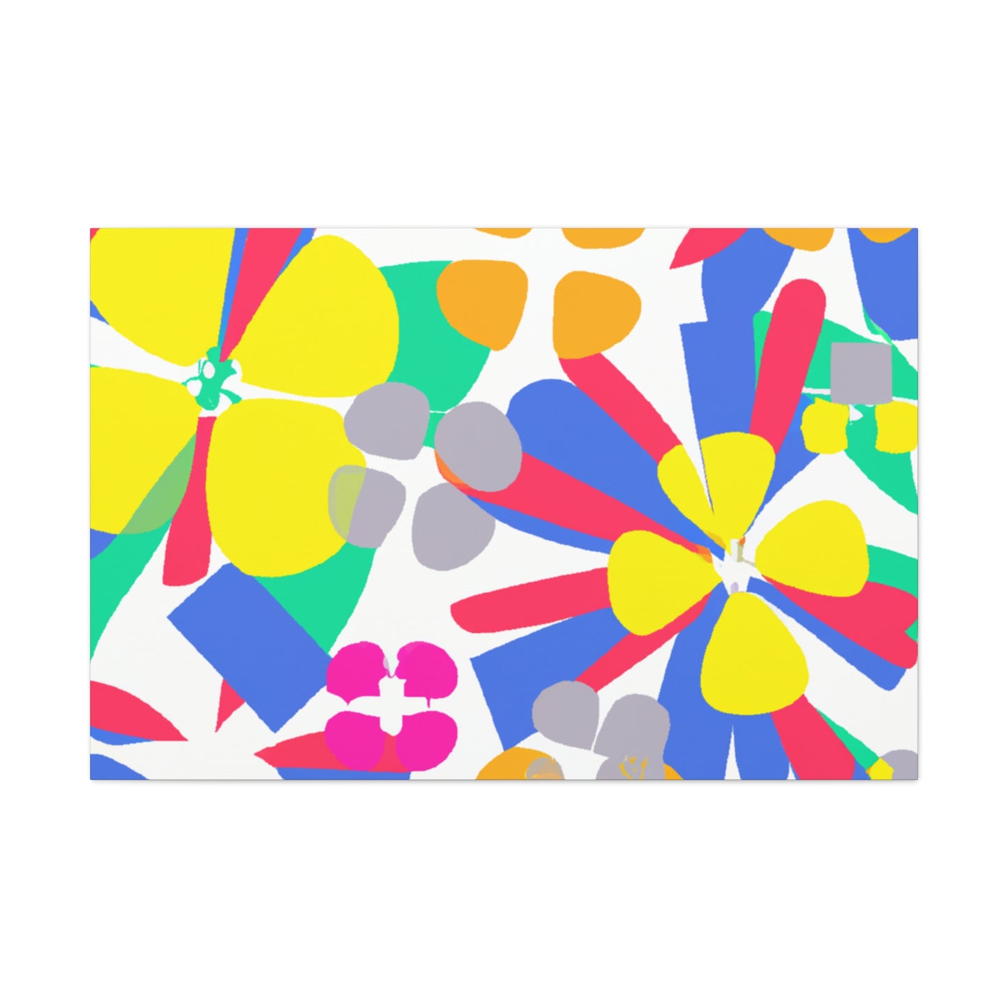 Perpetual Petals - Floral - Canvas